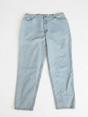 Vintage 90s Levi's 522 Jeans Womens 20 S High Waisted Mom Jeans Light Wash